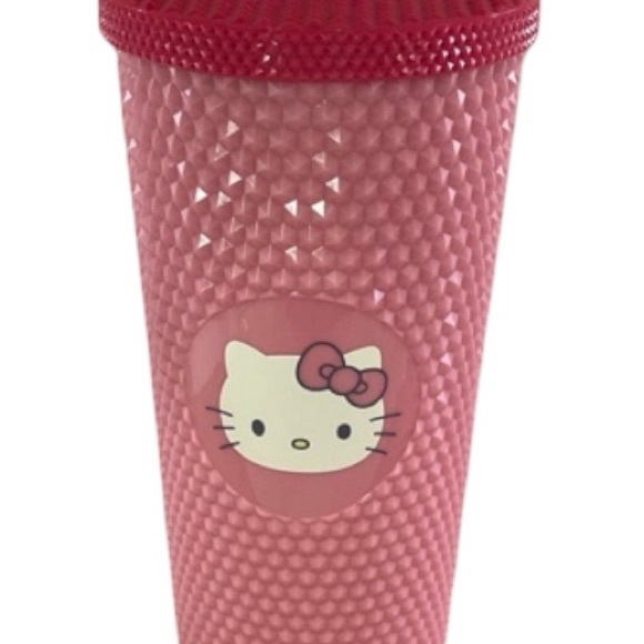 Hello Kitty pink studded tumbler cup New with tags - Picture 4 of 6